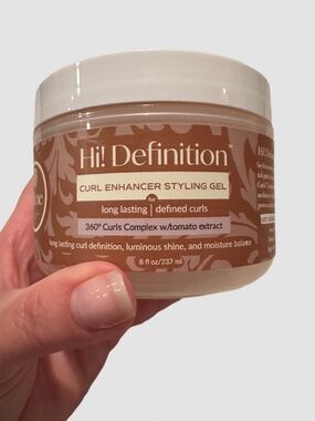 TreLuxe Hi! Definition Curl Enhancer Styling Gel, 8.0 oz